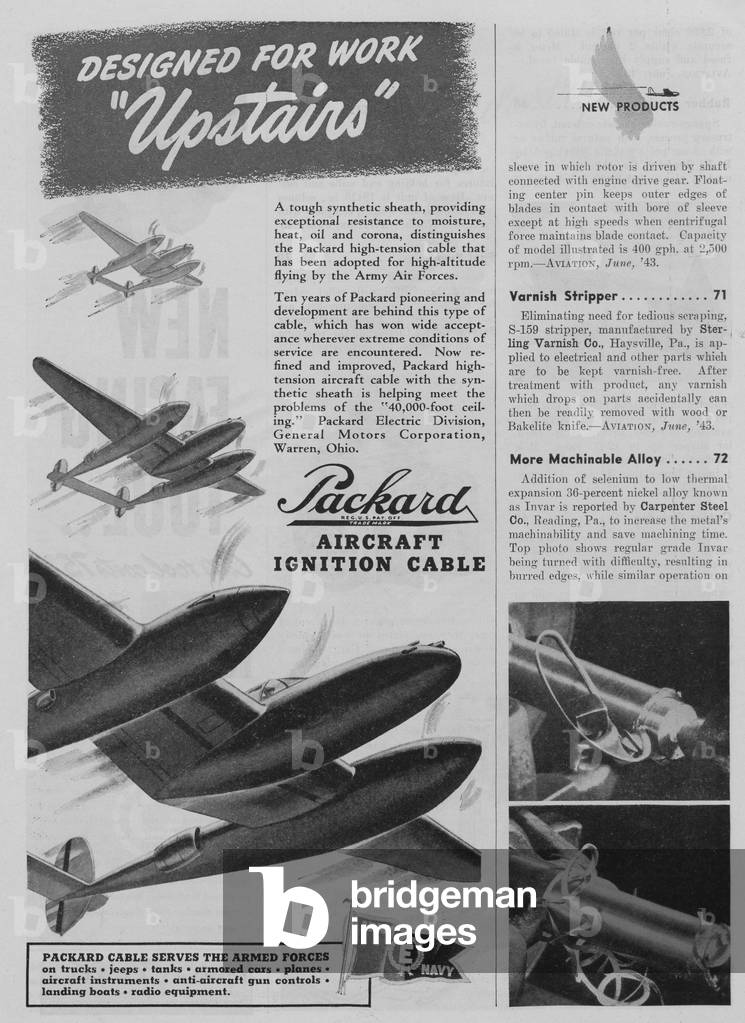 World War II Advertisement - Packard