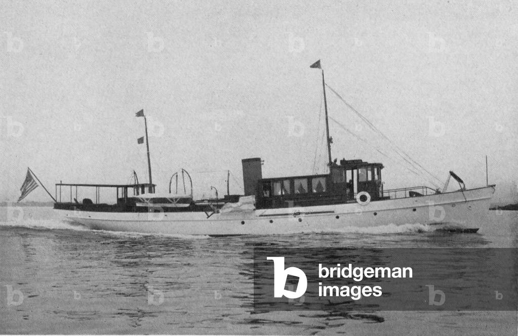Eighty-Six Foot Power Cruiser Named The Paldin, Owned By Henry A Morss, Which Is Protected By The Alfite Fire Extinguishing System