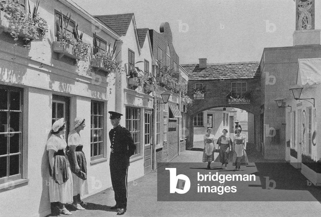 The Irish Village Exhibit At The Century Of Progress