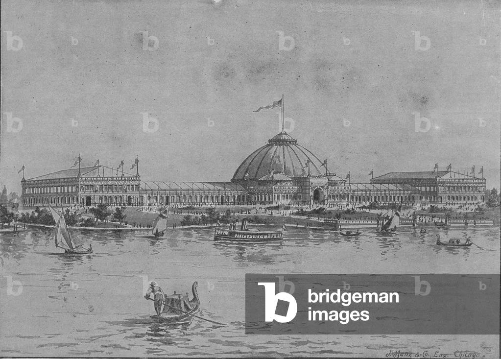 The Horticultural Building At The World's Columbian Exposition