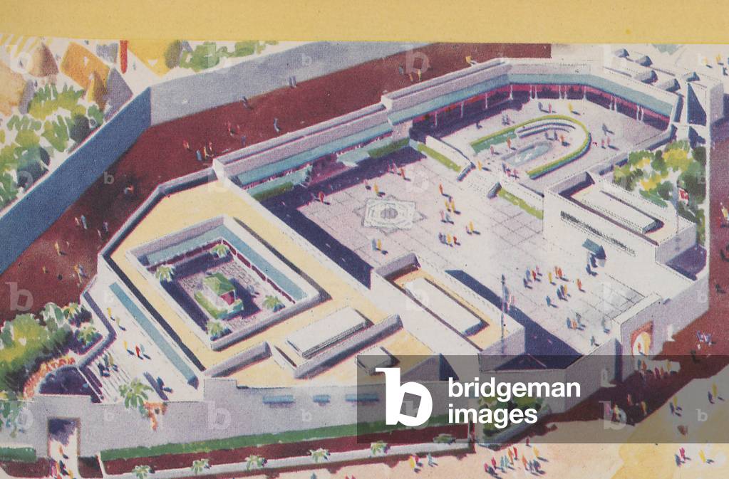 Moroccan Village Exhibit At The Century Of Progress