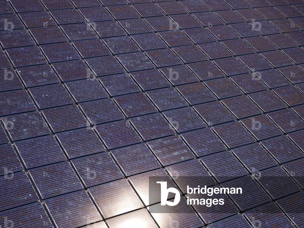 Solar Panels On The Roof Of The Museum Of Science And Industry