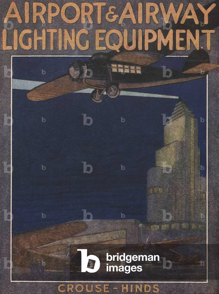Front Cover Of The 'Airport And Airway Lighting Equipment', Crouse-Hinds Company Catalog