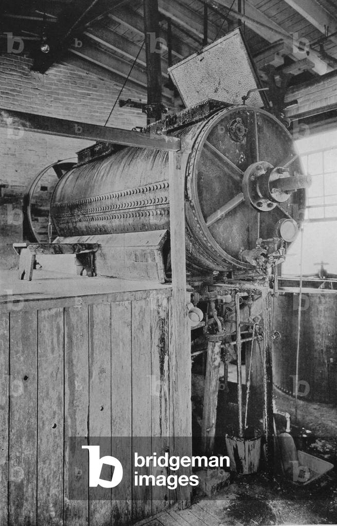 The Size Mixing Department Of A Paper Mill