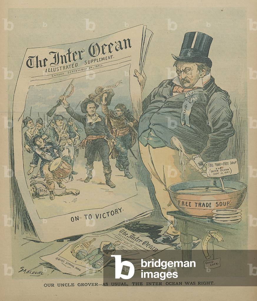 Inter-Ocean Illustrated Supplement - Our Uncle Grover - As Usual, The Inter Ocean Was Right