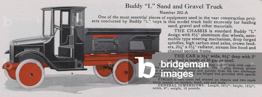 The Buddy 'L' Sand And Gravel Truck