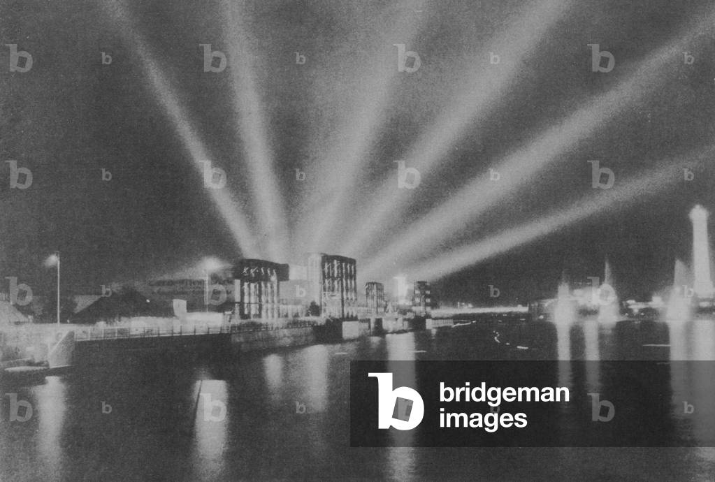 Horticultural Building And The Aurora Of Light At The Century Of Progress