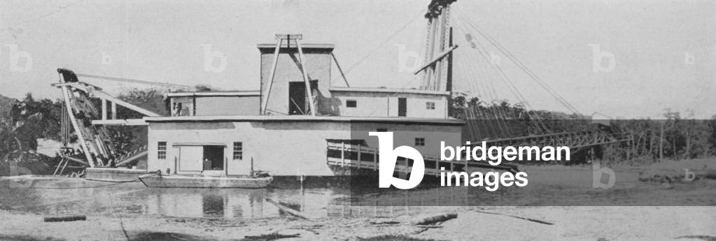 The New York Engineering Company's Gold Dredge In New Zealand