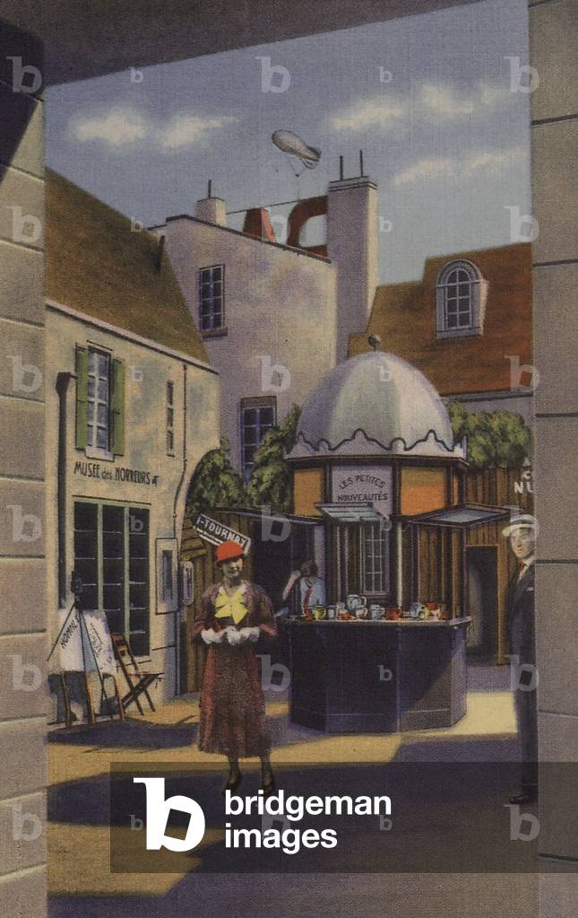 Streets Of Paris At The Century Of Progress