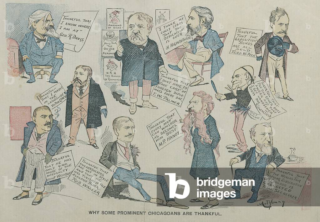 Inter-Ocean Illustrated Supplement - Why Some Prominent Chicagoans Are Thankful