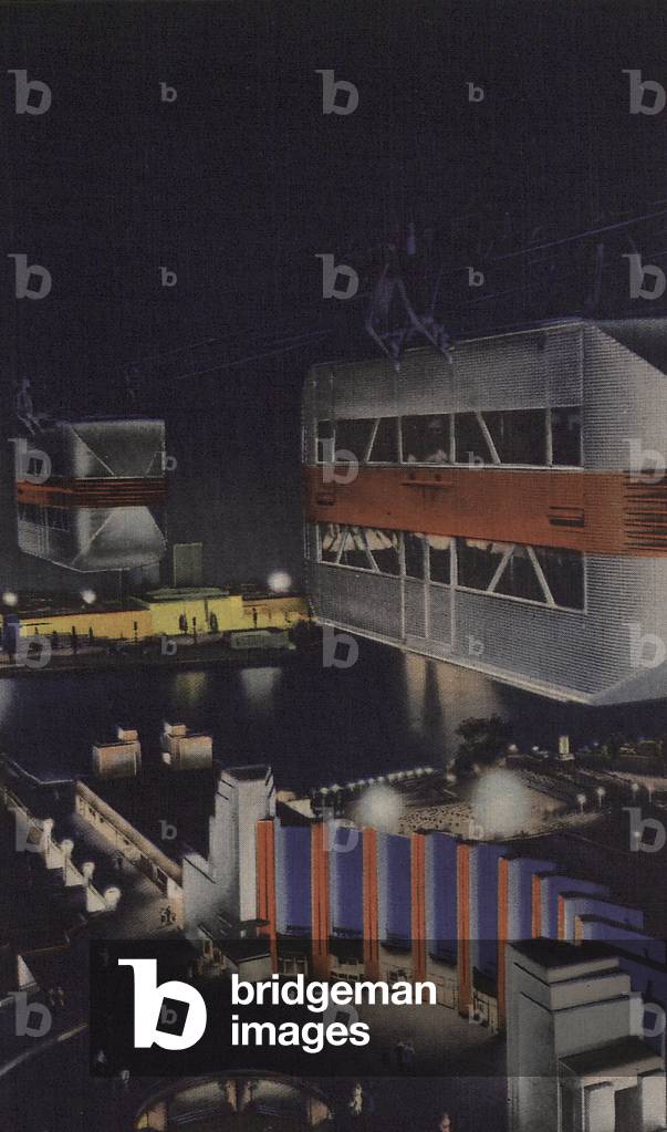 Rocket Cars By Night At The Century Of Progress