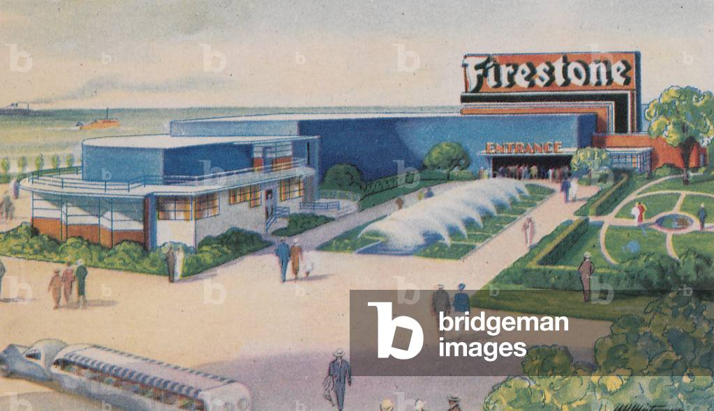 The Firestone Building At The Century Of Progress