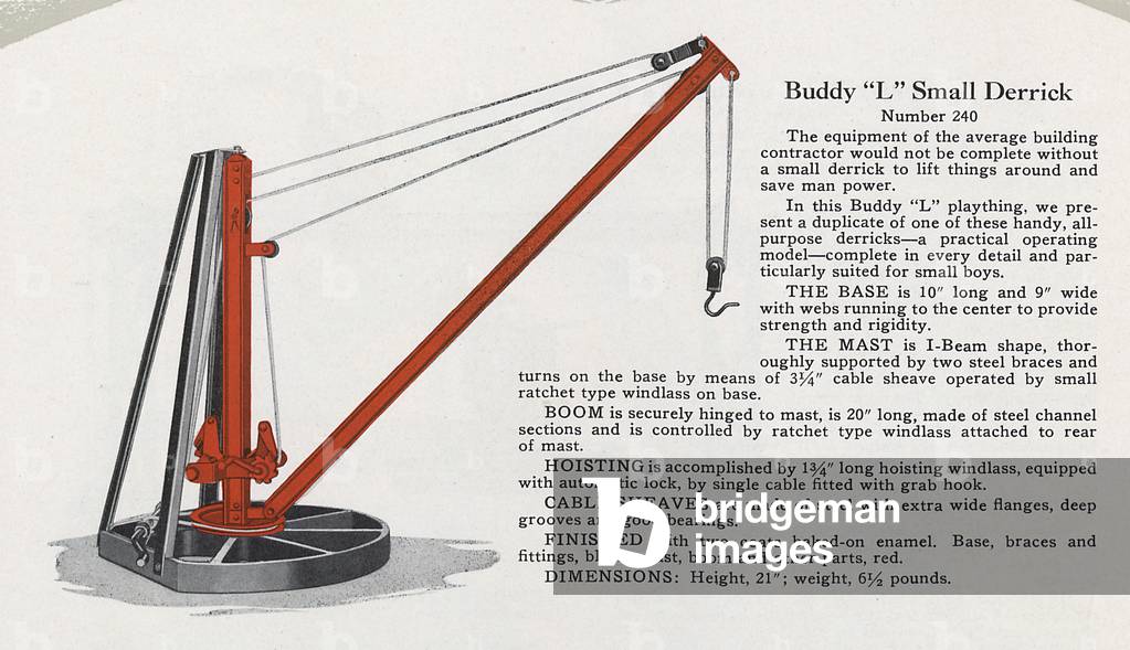 The Buddy 'L' Small Derrick