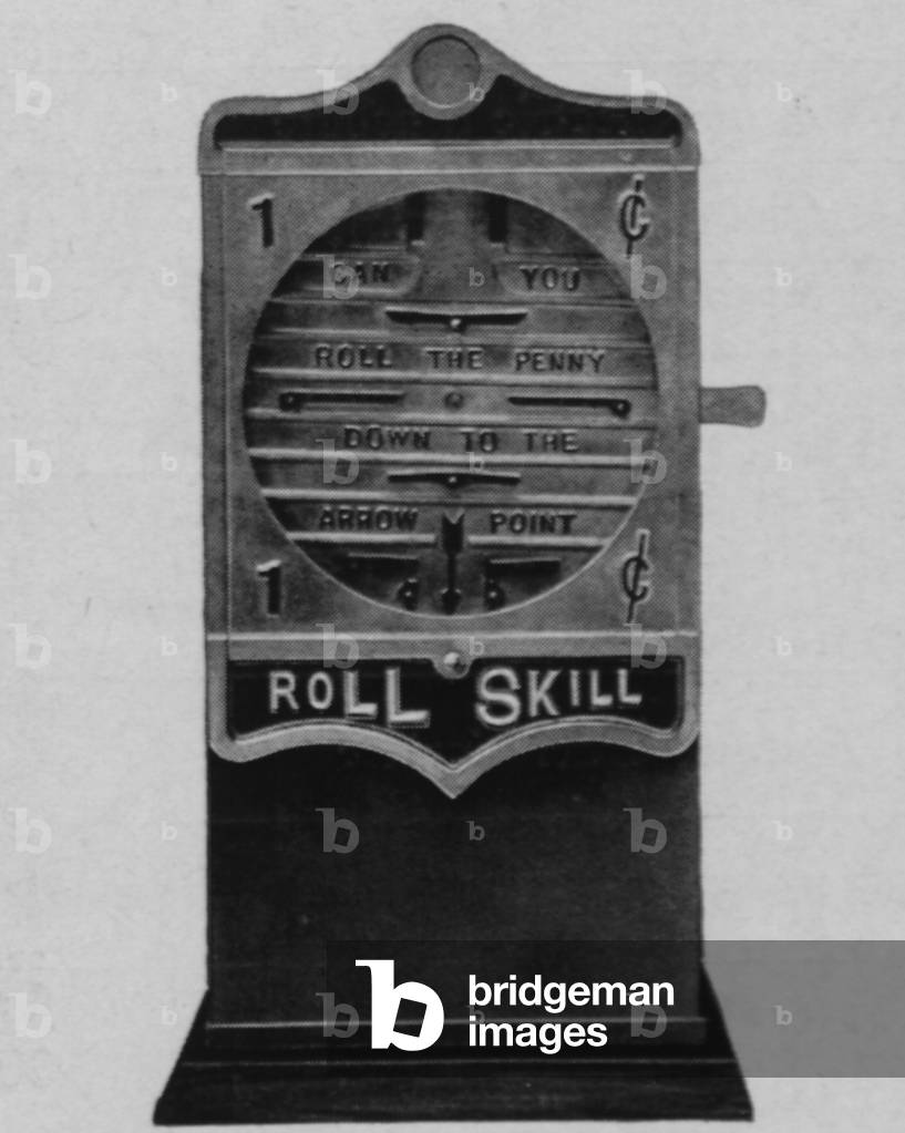An Advance Machine Company Roll Skill Machine