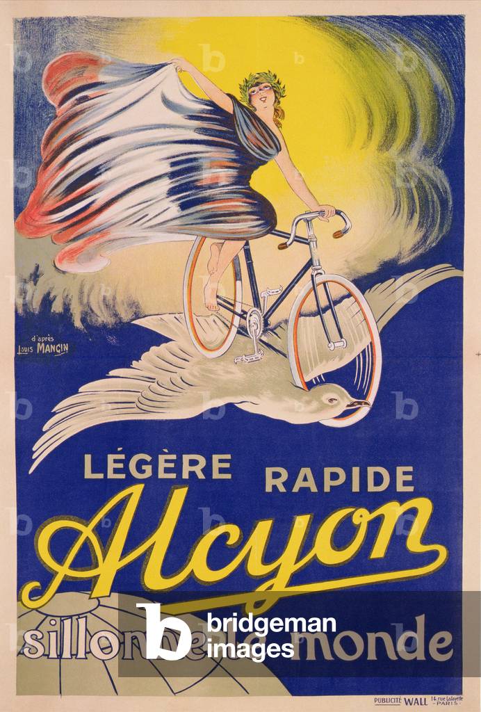 Werbung für Alcyon, um 1929 (Farblitho)