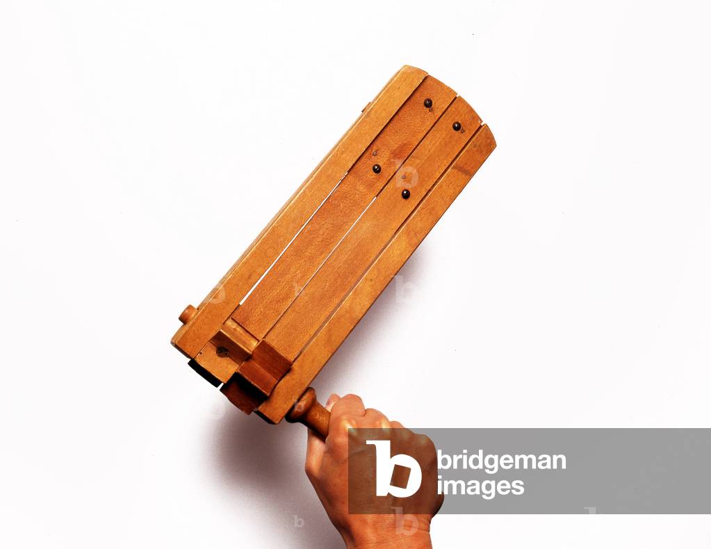 Football rattle being played