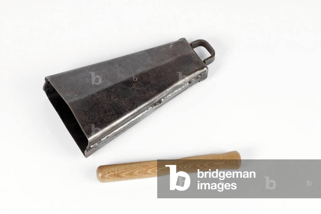 Samba cowbell and beater