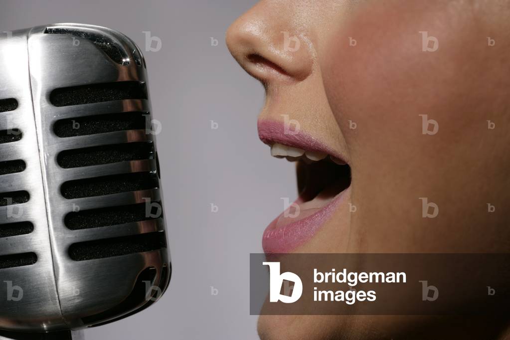 Microphone - a young
