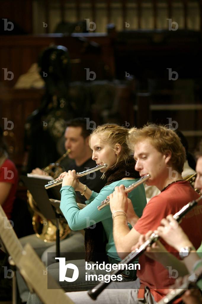 Flute - girl playing