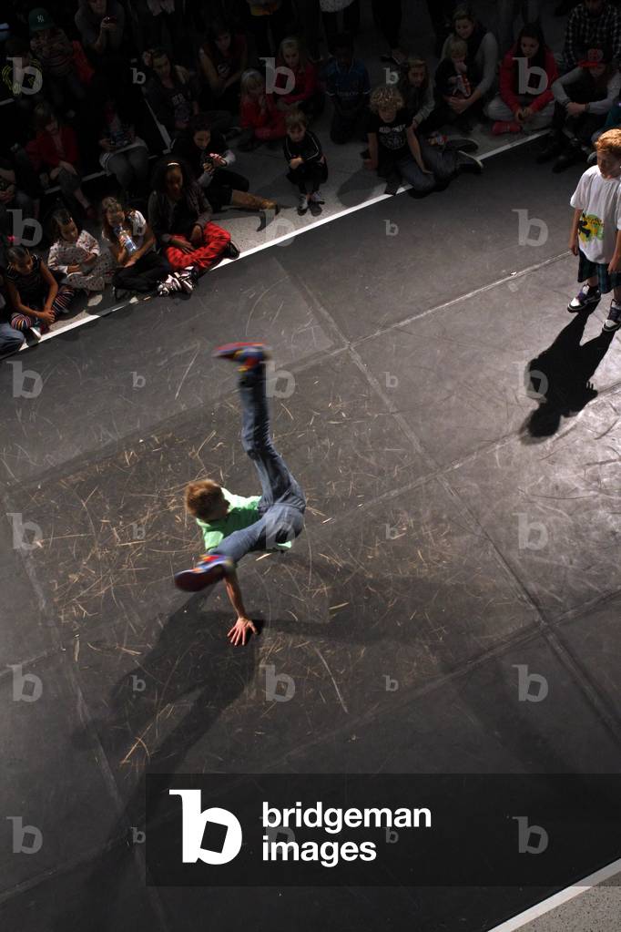 Boy taking part in a streetdance