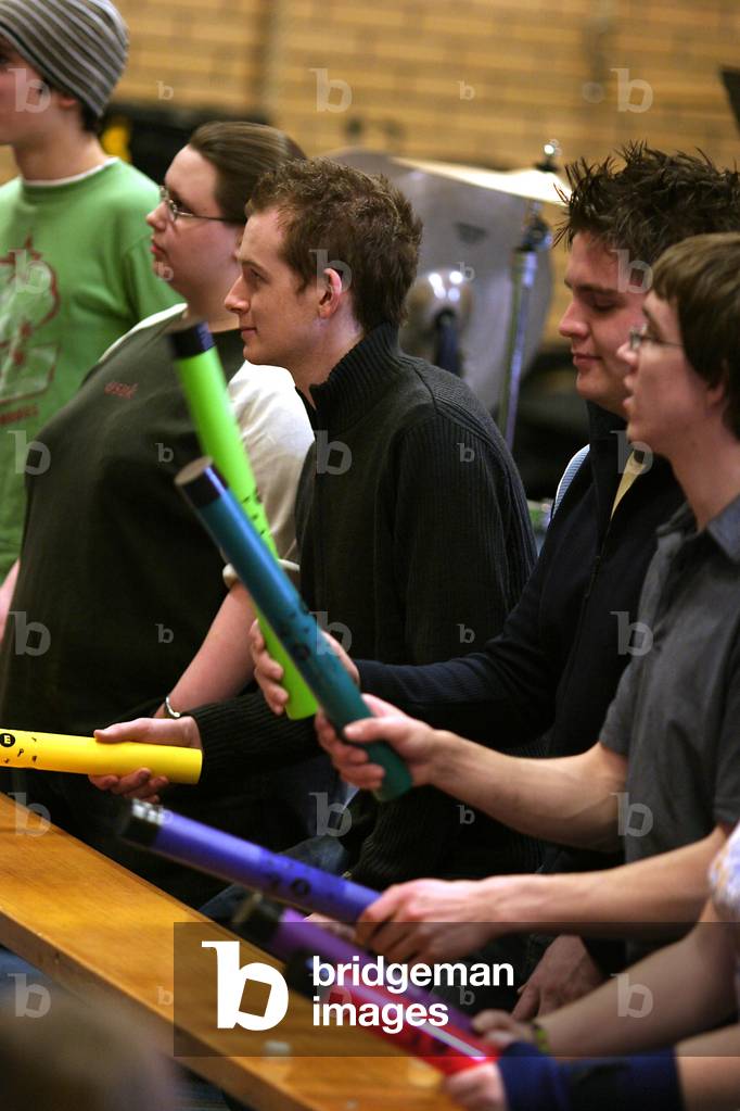 Boomwhackers - being played