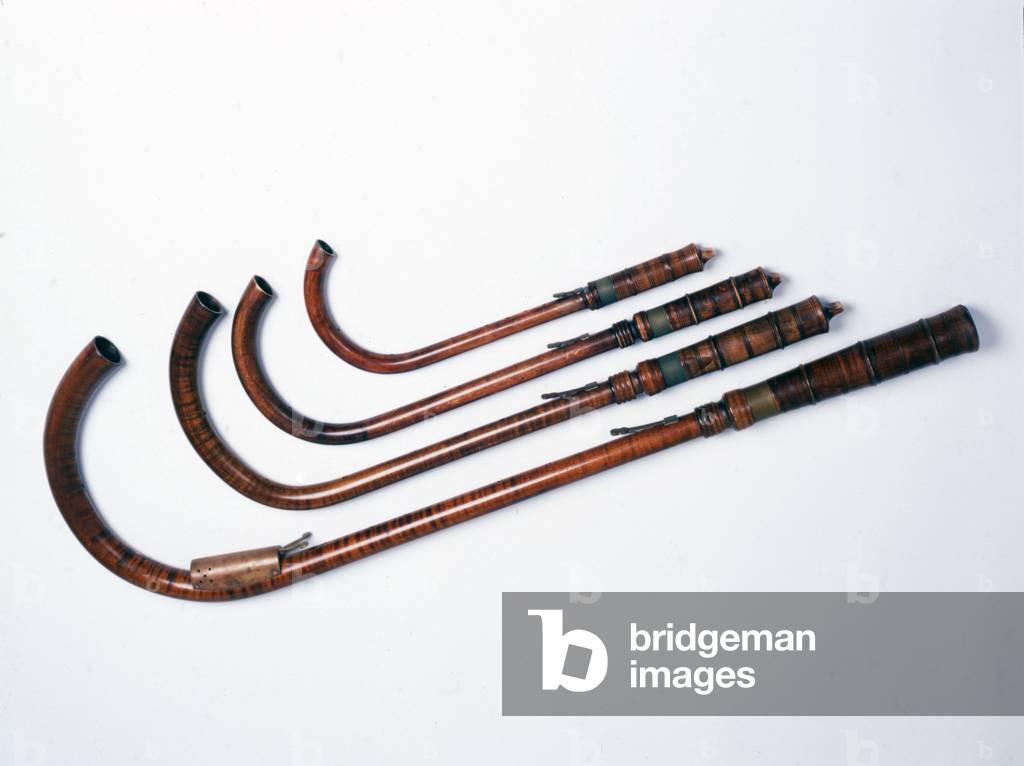 Set of Crumhorns