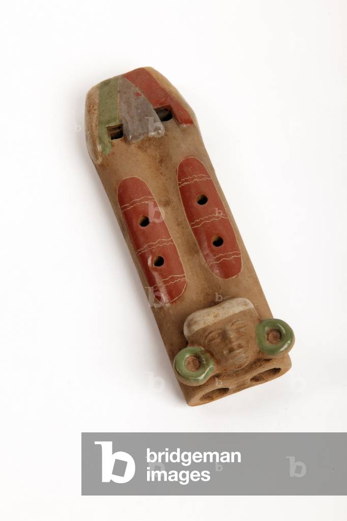 Clay ocarina from south america