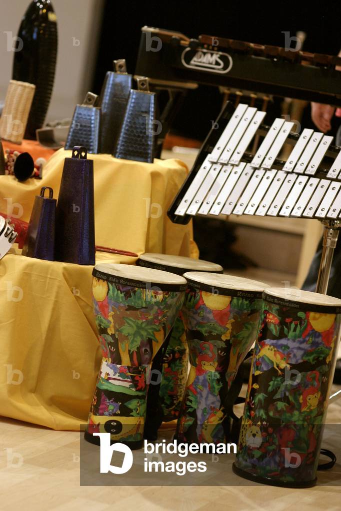 Group of percussion instruments