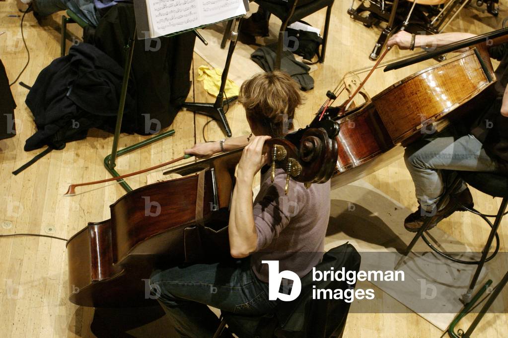 Double bass players Section