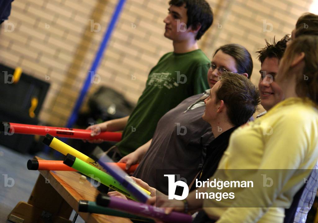 Boomwhackers - being played