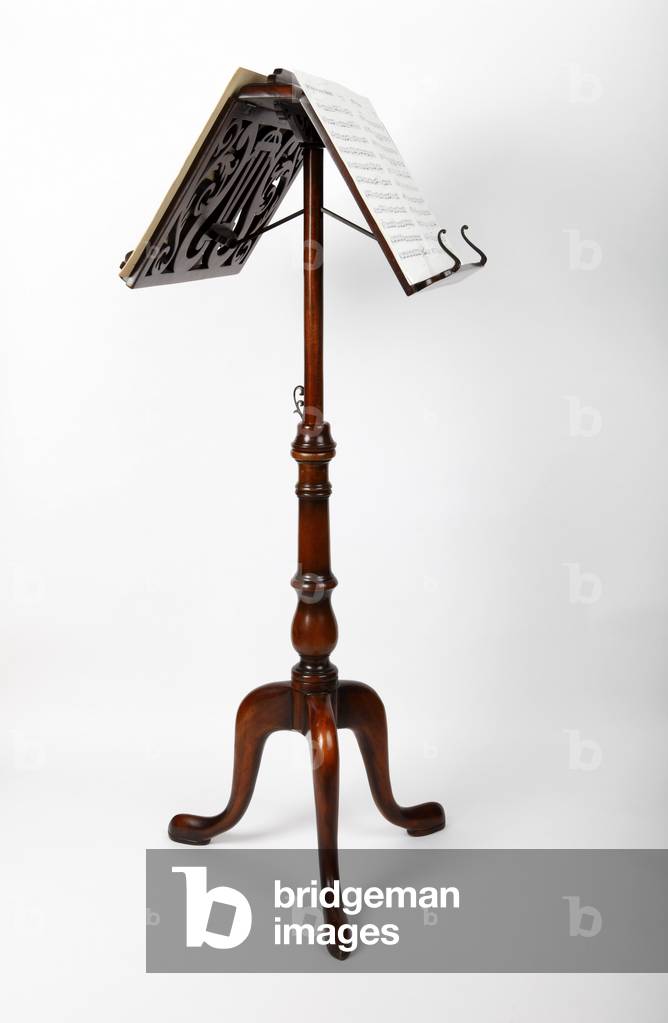 Antique or Vintage Wooden Duet Music Stand