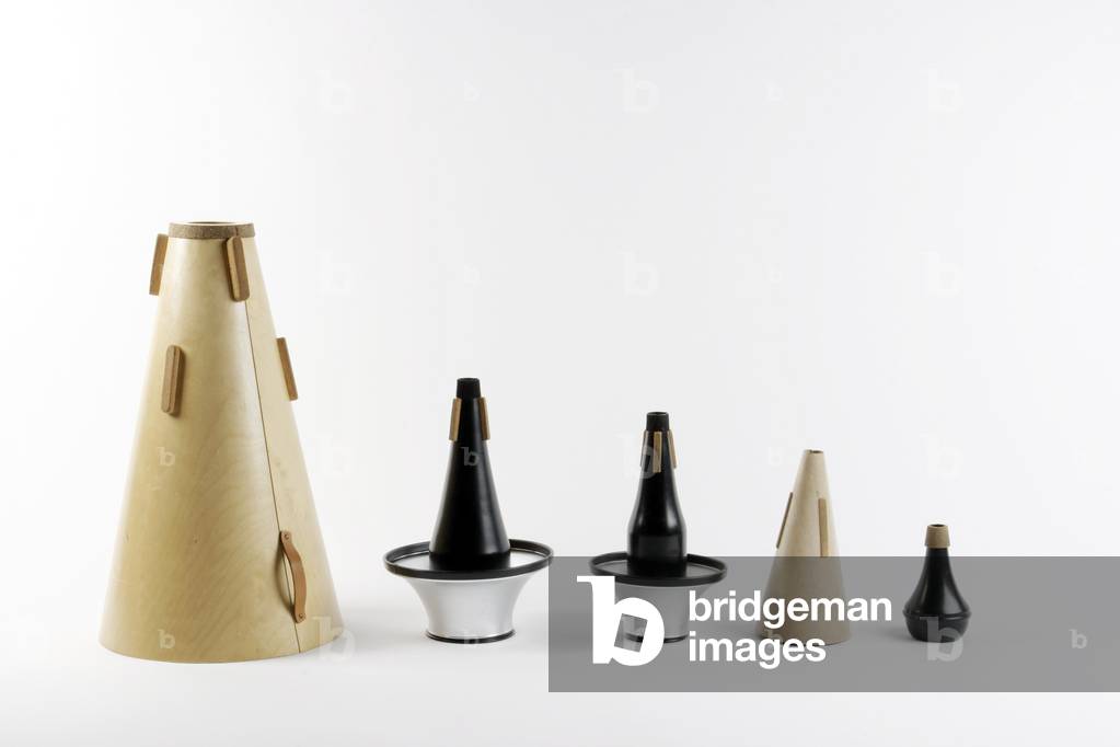 Brass Mutes (L-R =Tuba