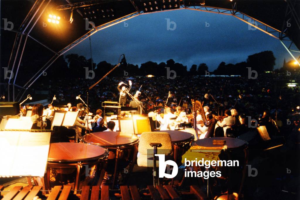 Timpani section of BBC