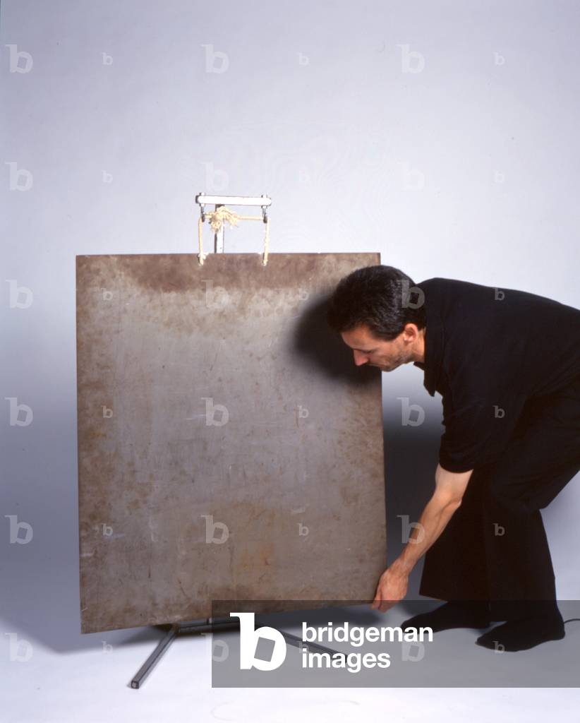 THUNDER SHEET being played