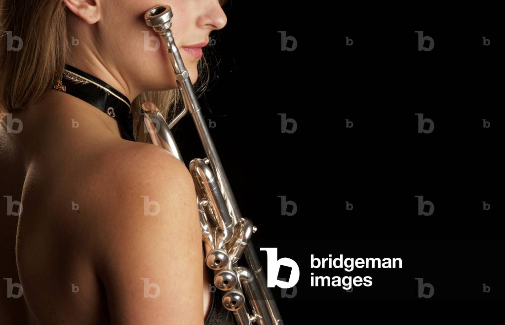Trumpet player -