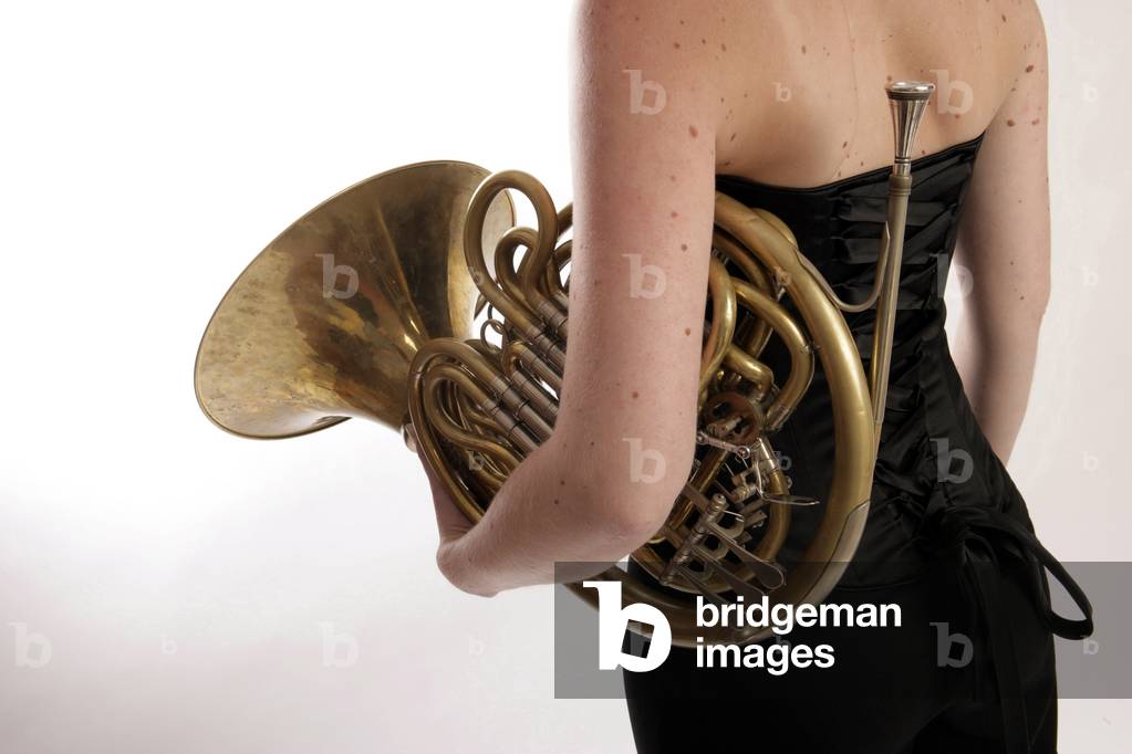 French Horn in playing