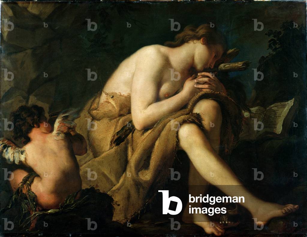 Die Buße Magdalena (öl auf leinwand)