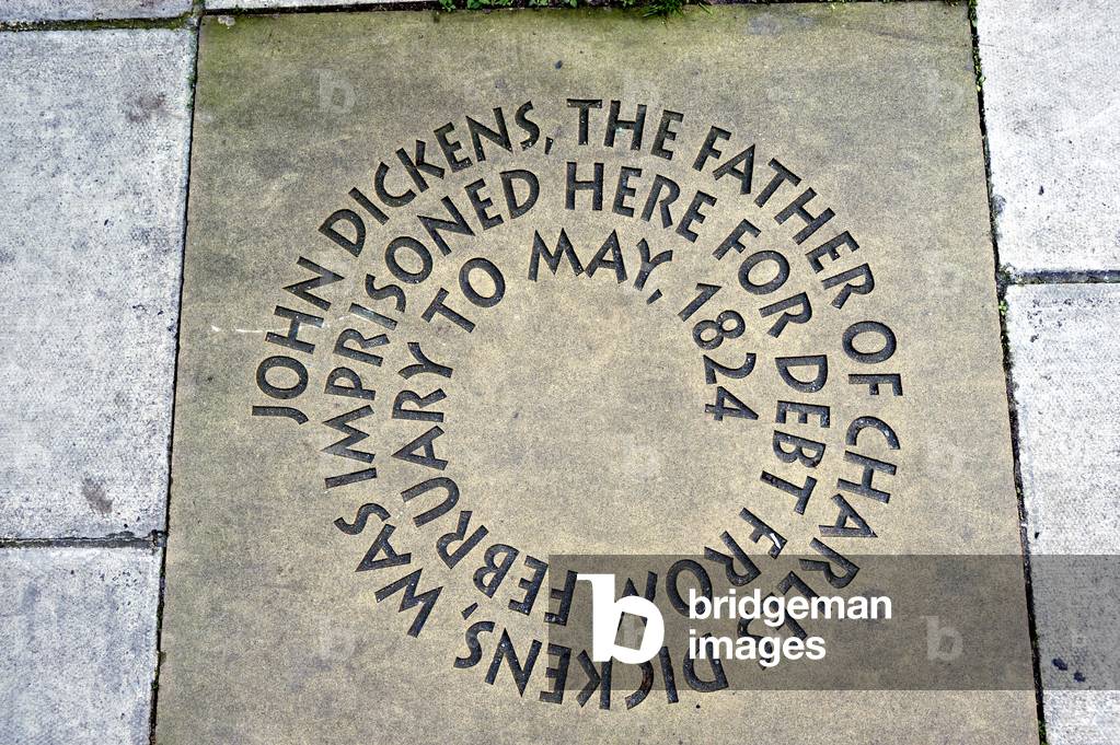 Marshalsea Prison plaque