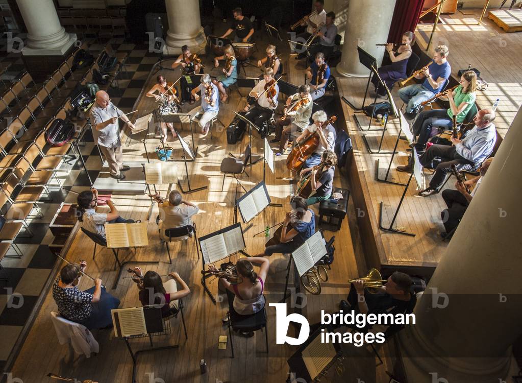 The Hanover Band in rehearsal