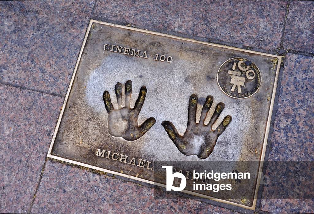 Michael Caine plaque