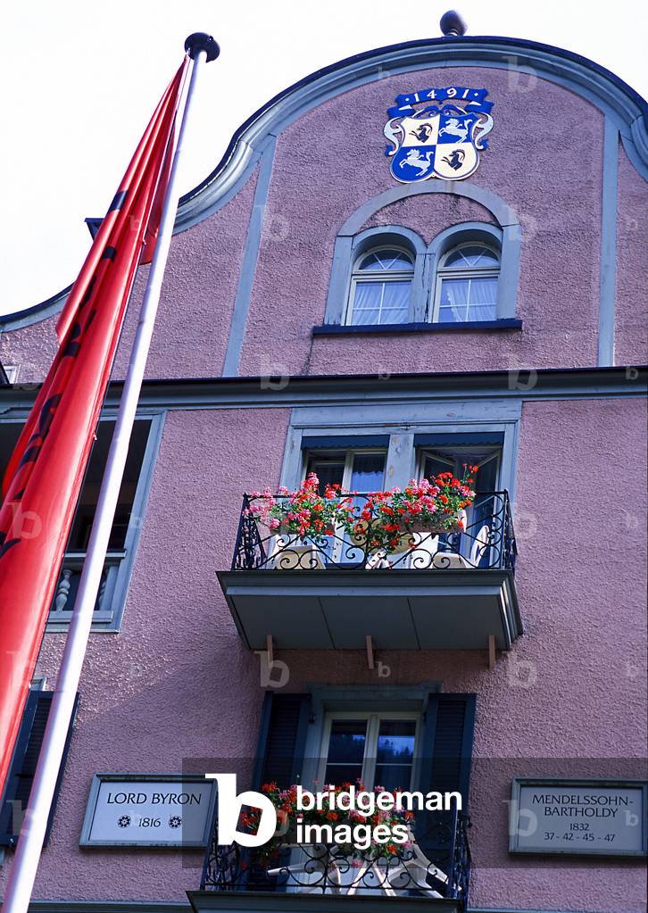 Hotel Interlaken where Mendelssohn