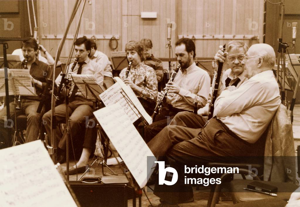 Jack Brymer in recording