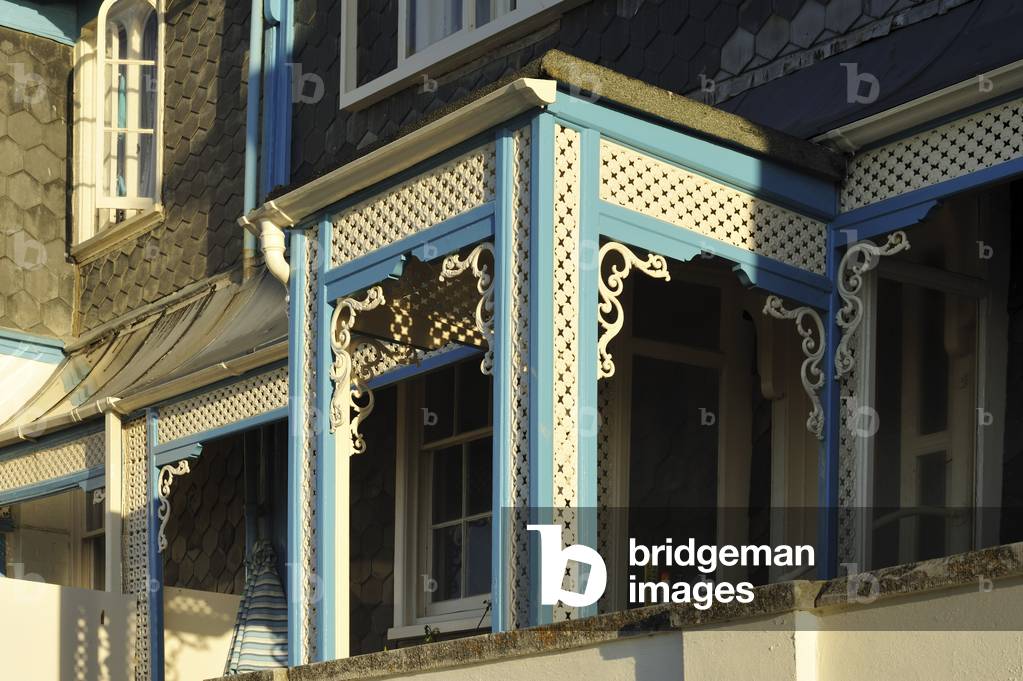Ornamental 18th C. porch