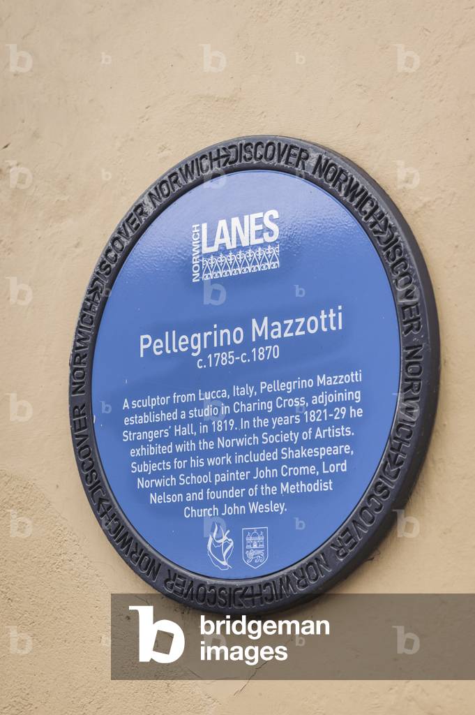 Blue plaque, Pellegrino Mazzotti