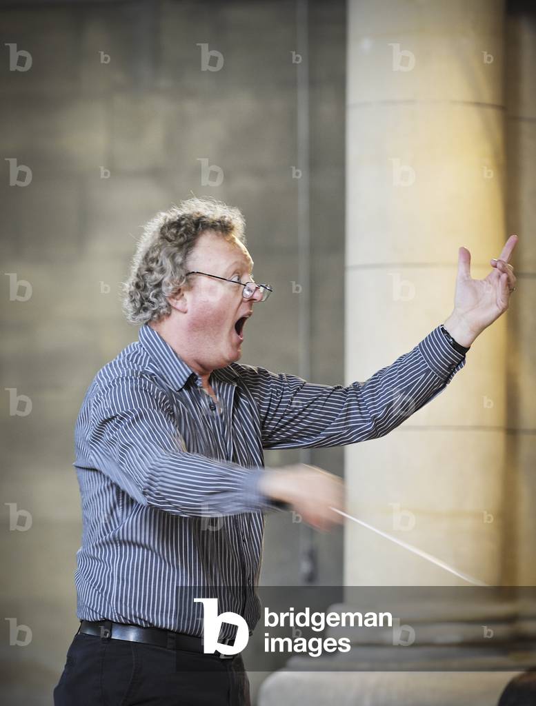 Howard Goodall, composer,  conducting