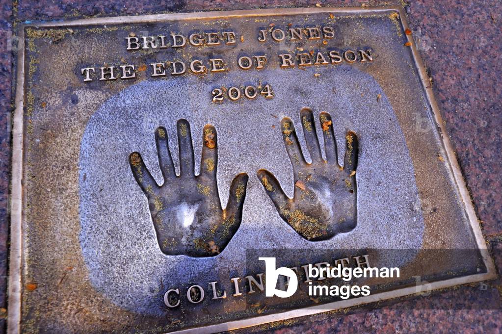 Colin Firth plaque