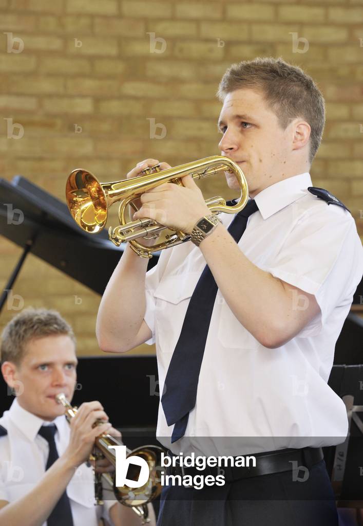 Cornet soloist with Salvation Army Band