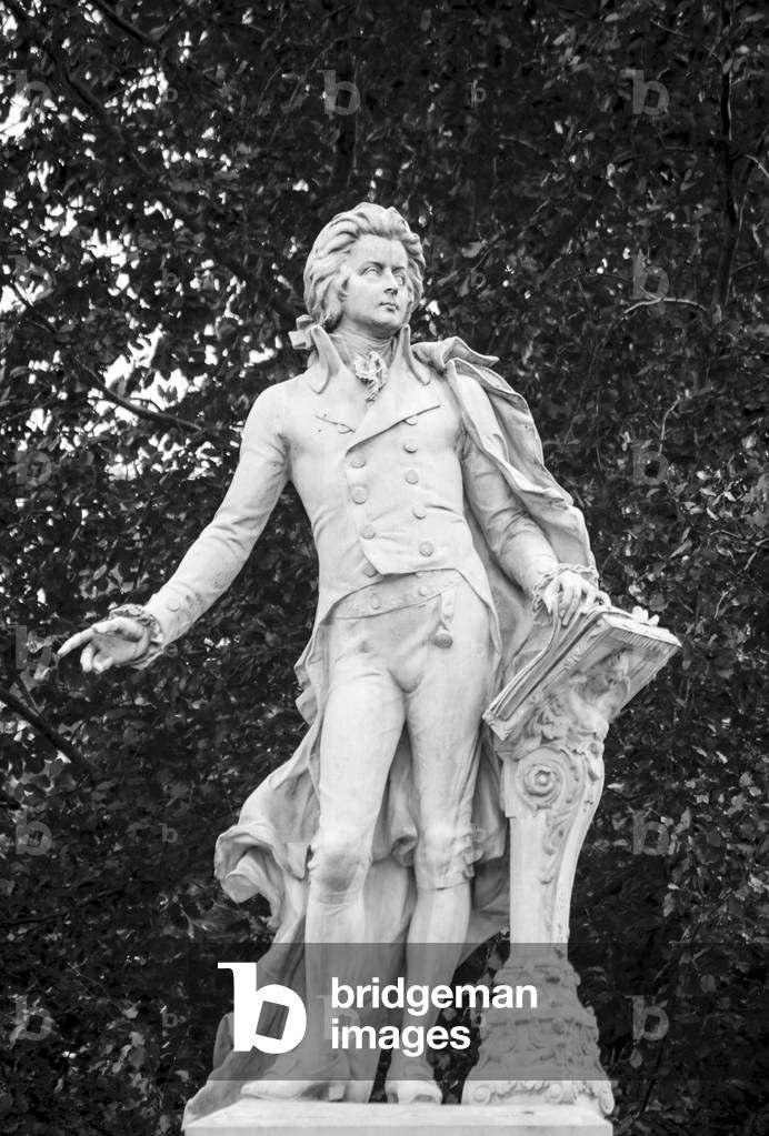 Burggarten. Mozart Memorial,