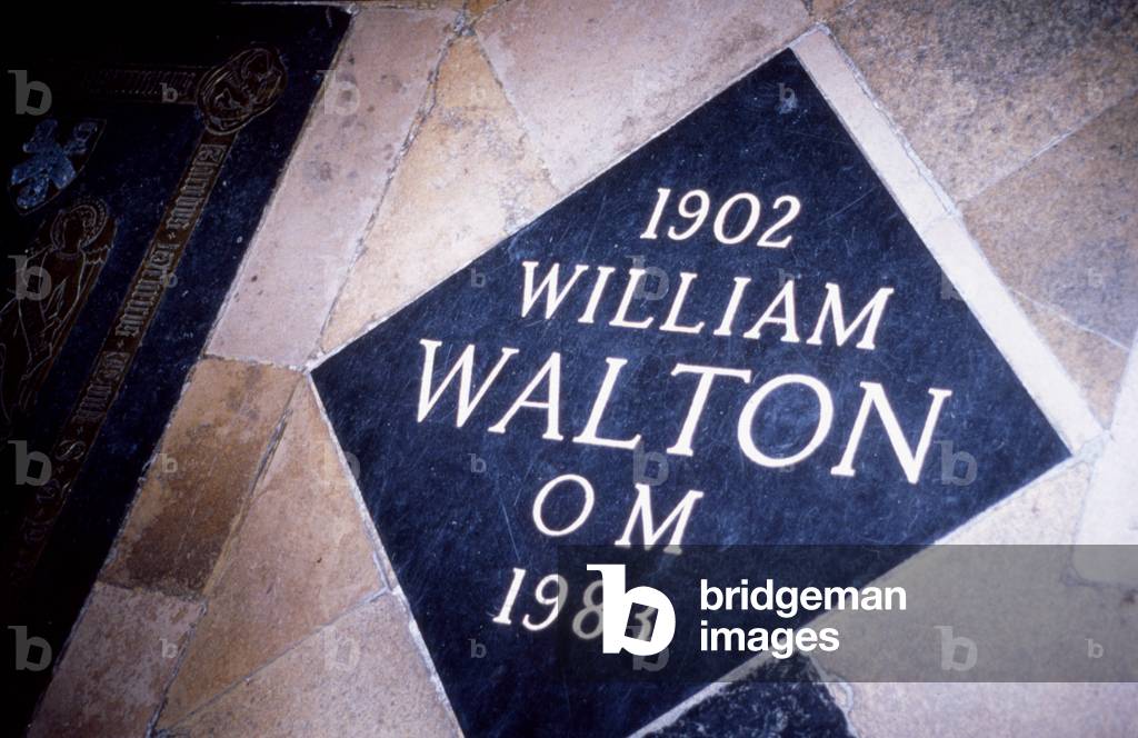 William Walton's tombstone in