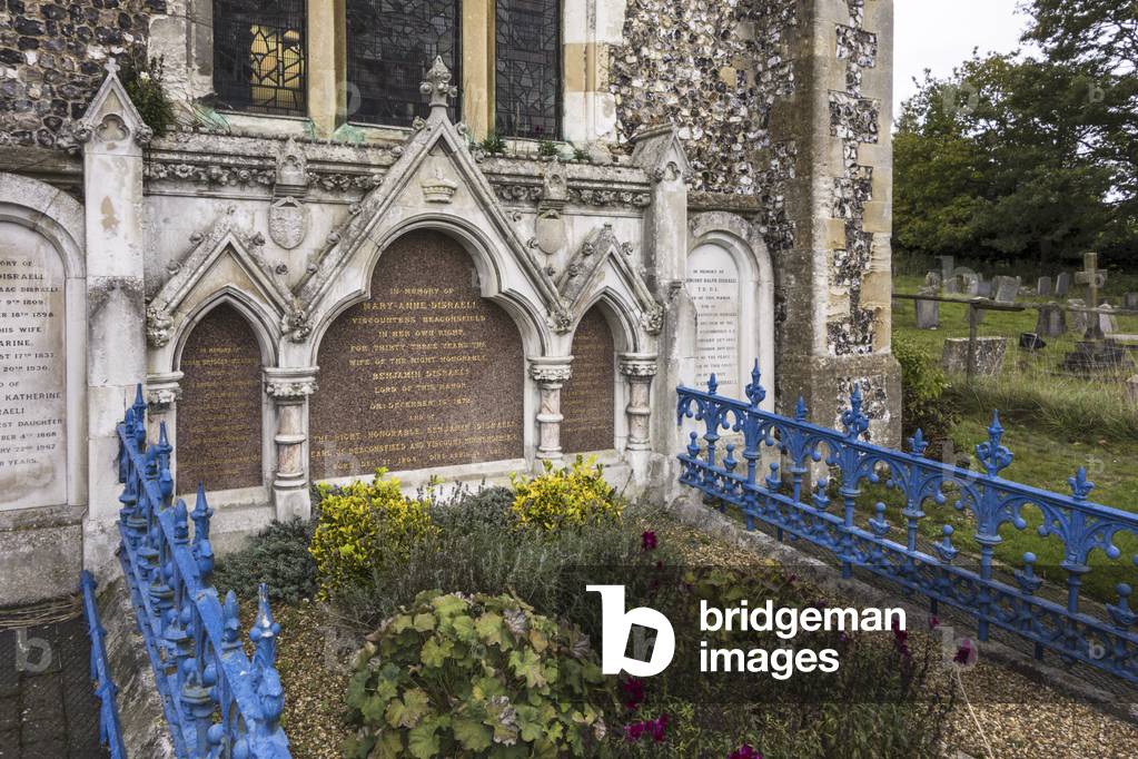 Disraeli grave, Hughenden